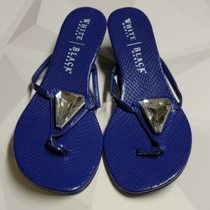 New Royal Blue Shoes, size 8